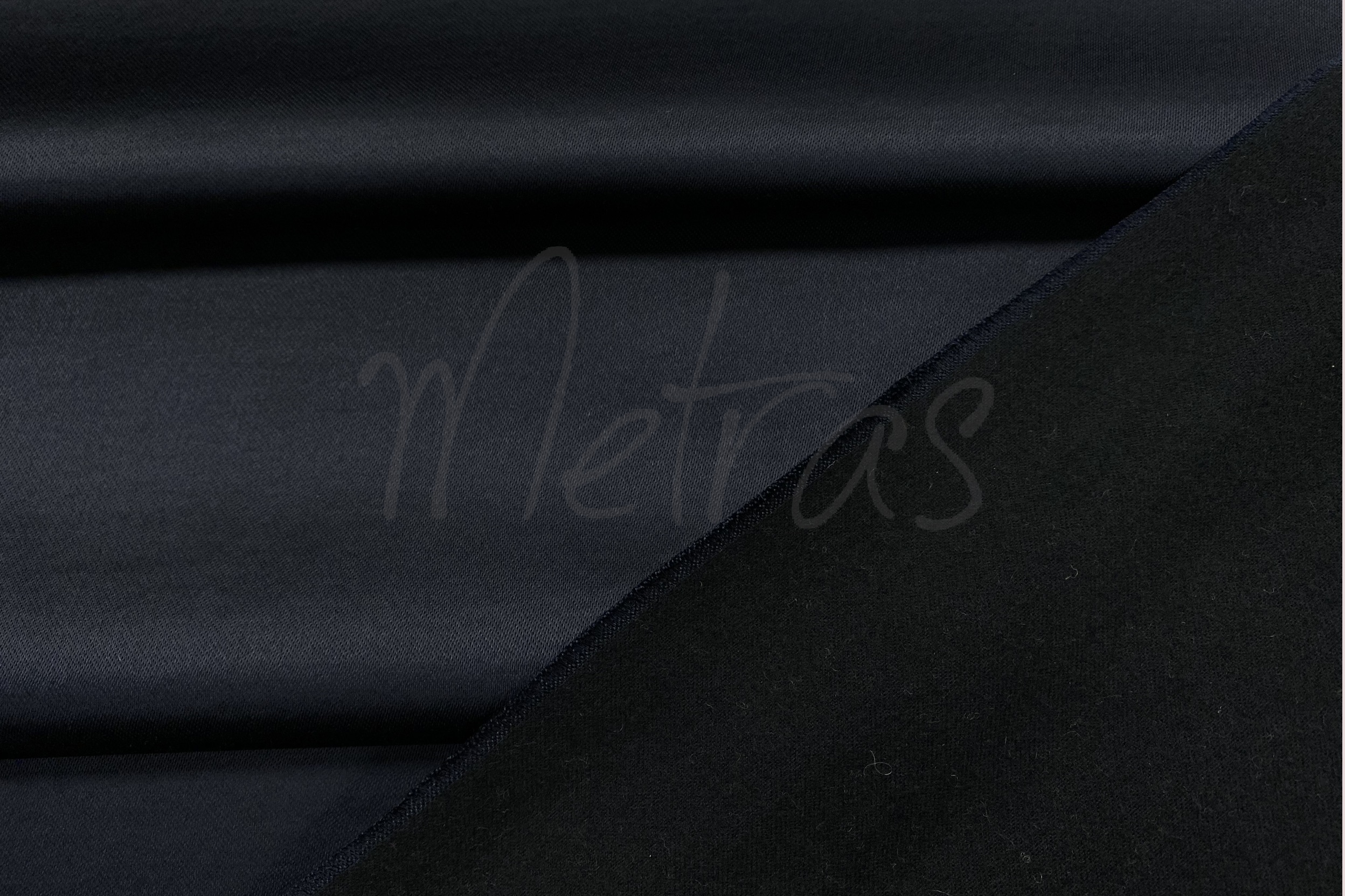 Paltinis audinys "Navy" - Image 4