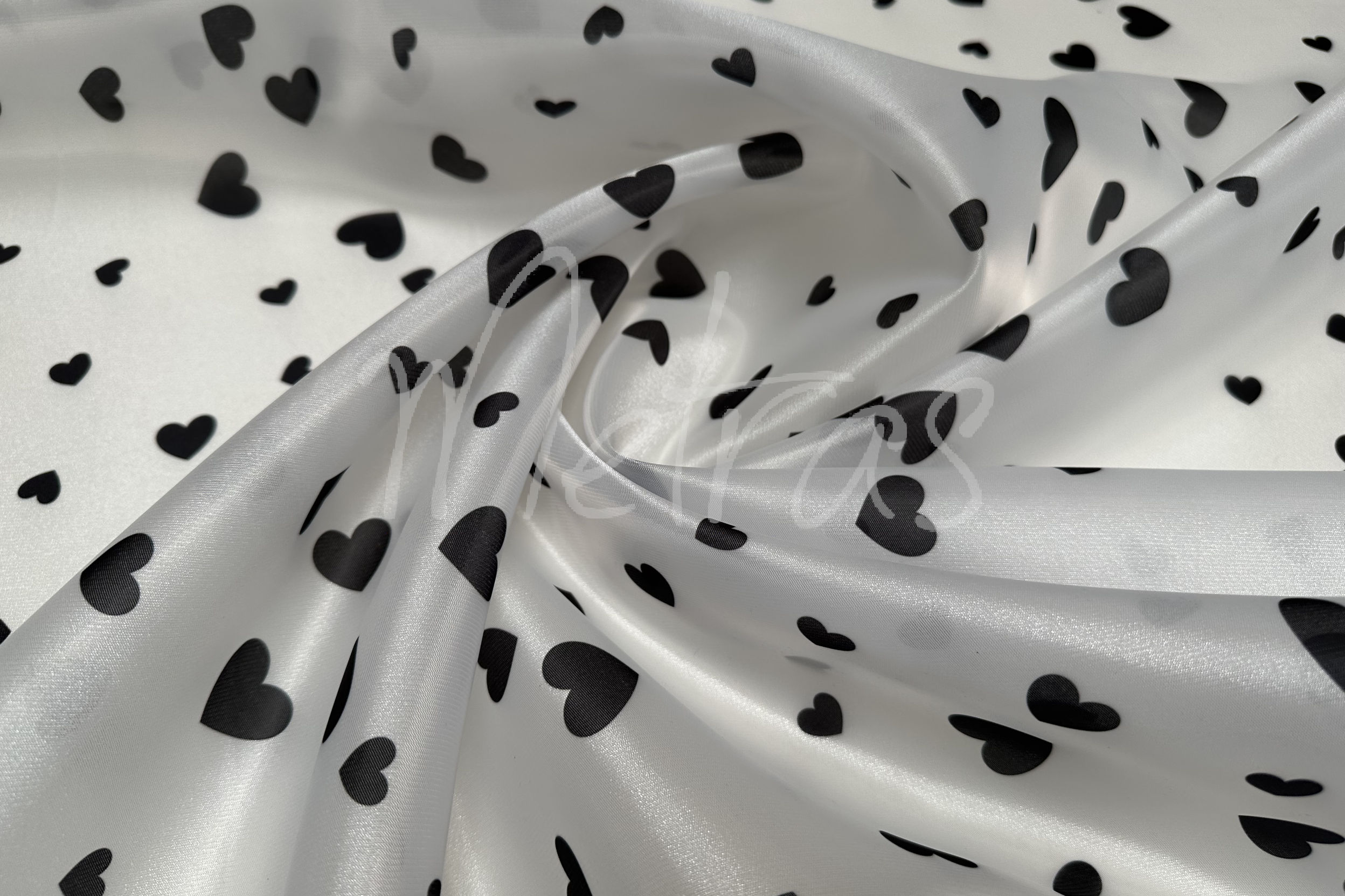 Organza marginta „Hearts“