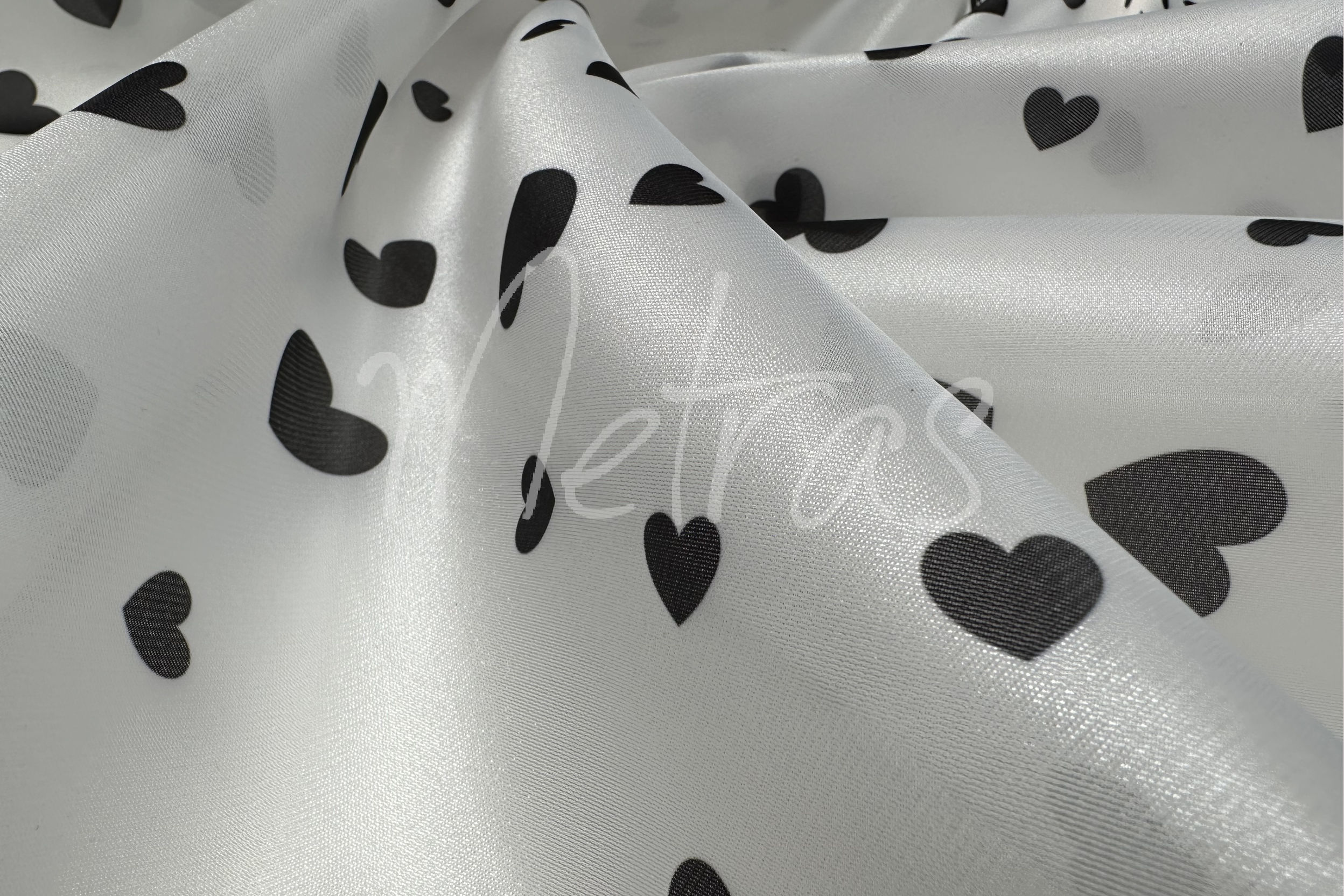 Organza marginta „Hearts“ - Image 4